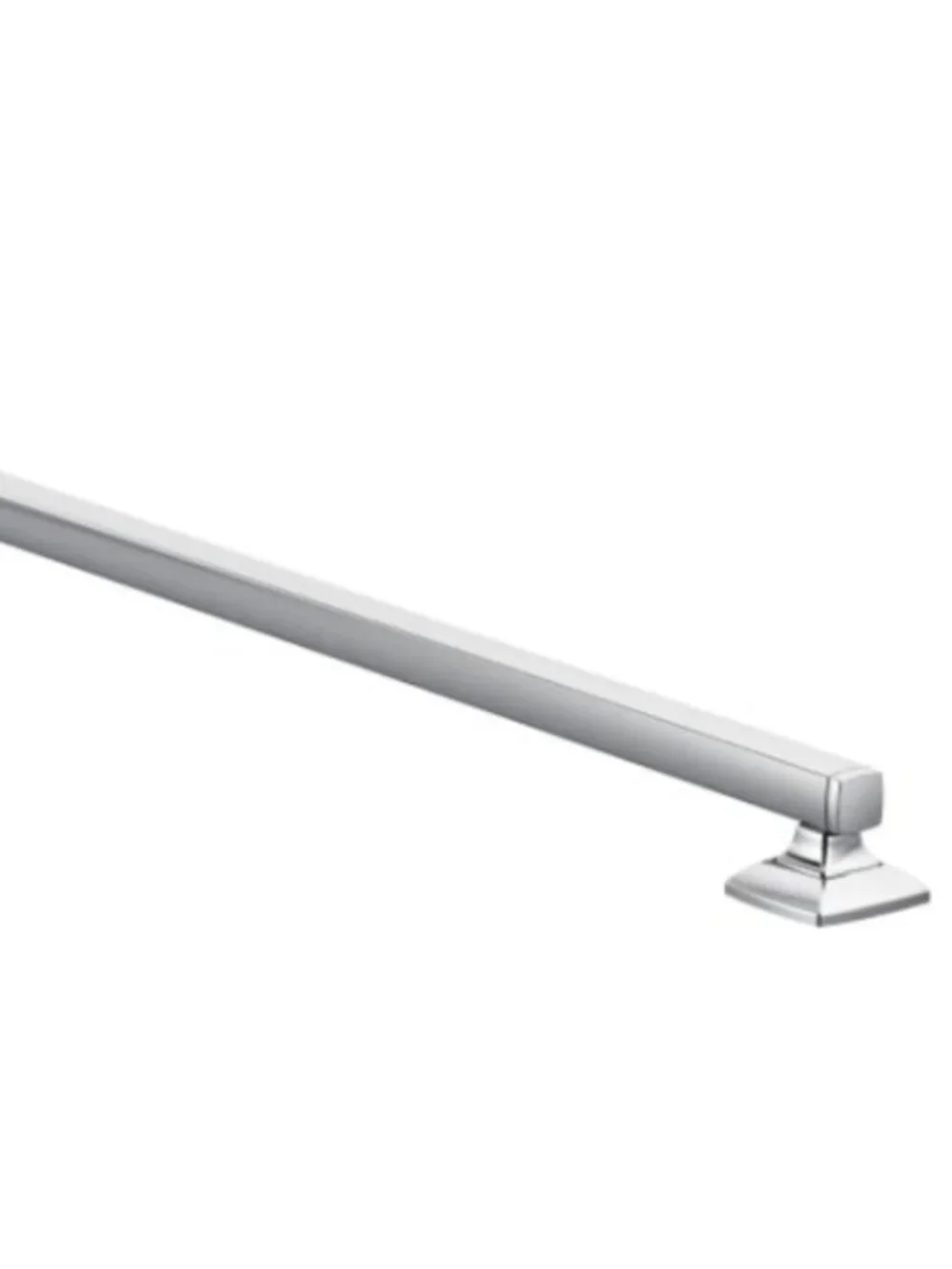 Moen Grab Bar Bathroom Safety 12-Inch Stainless Steel Transitional Chrome metal